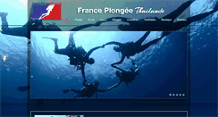 Desktop Screenshot of franceplongeephuket.com